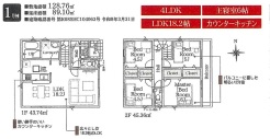 1号棟間取り図