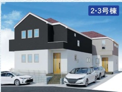 ２、３号棟　外観完成予想図