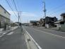 前面道路（国道一号線）