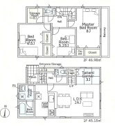 1号棟 間取り図