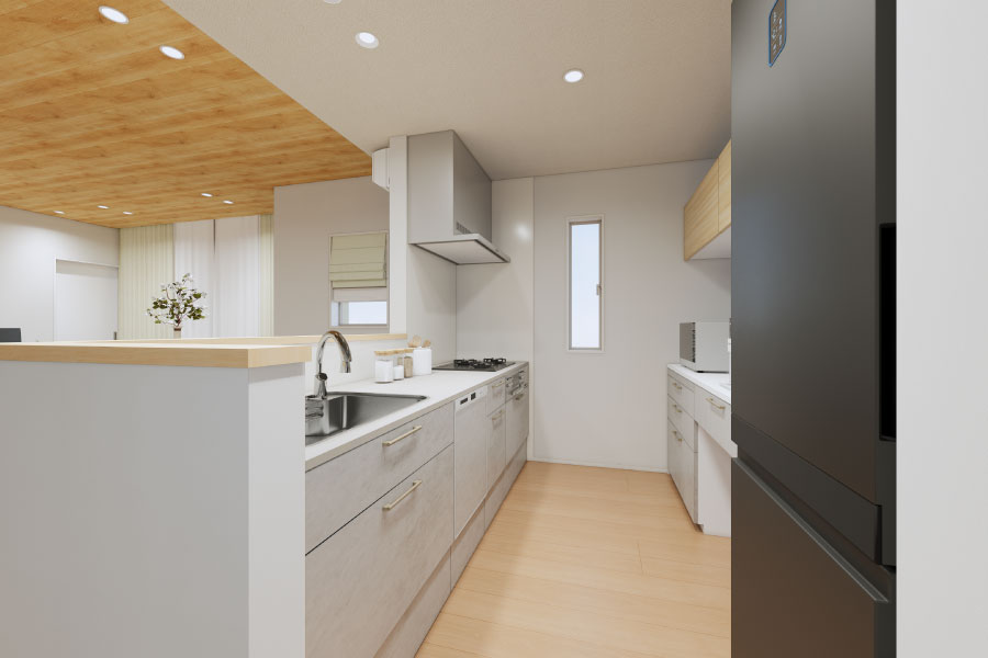 実用性と遊び心が混同する空間