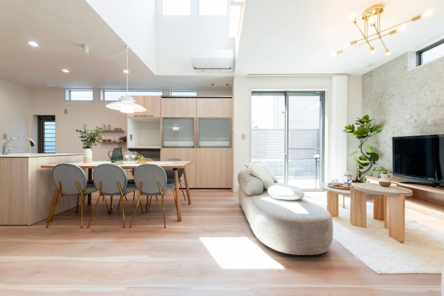 行き止まりのないストレスフリーな回遊動線